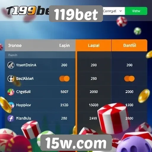 Comparação entre 119bet e outros sites de jogos populares
