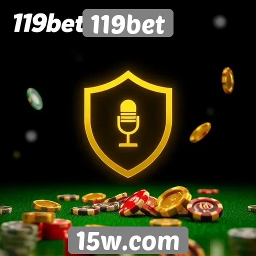 Aspectos de segurança e privacidade do site 119bet