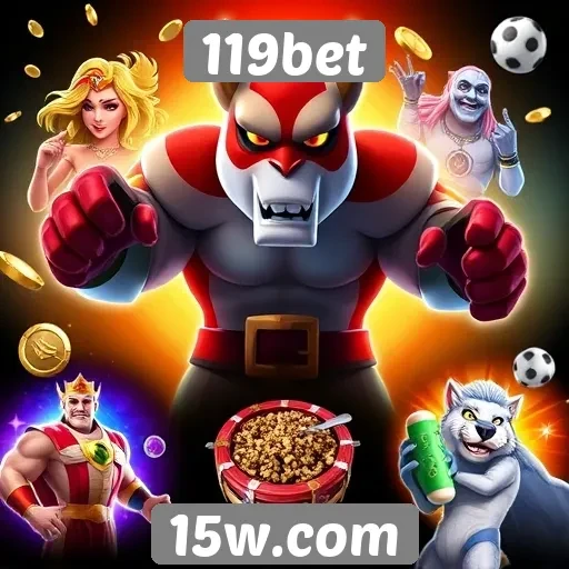 Variedade de jogos oferecidos pelo 119bet